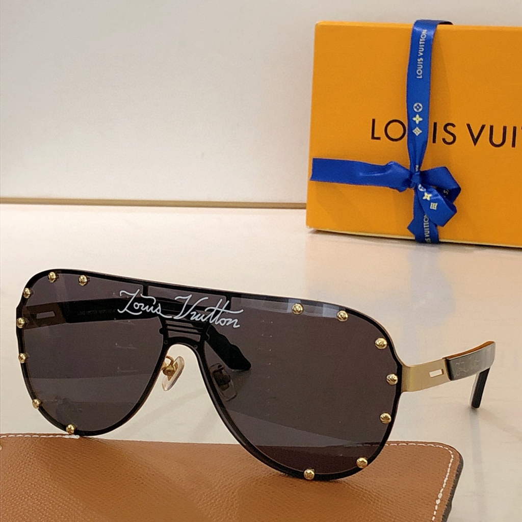 Louis Vuitton flower round sunglasses LV link cat eye sunglasses 992509