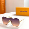 Louis Vuitton flower round sunglasses LV link cat eye sunglasses 992512