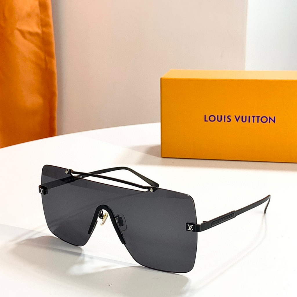 Louis Vuitton flower round sunglasses LV link cat eye sunglasses 992514