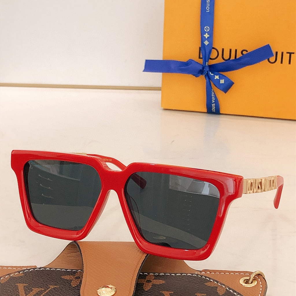 Louis Vuitton flower round sunglasses LV link cat eye sunglasses 992517