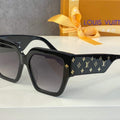 Louis Vuitton flower round sunglasses LV link cat eye sunglasses 992520 - Default Title - View 1