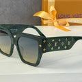 Louis Vuitton flower round sunglasses LV link cat eye sunglasses 992522 - Default Title - View 1