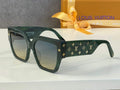 Louis Vuitton flower round sunglasses LV link cat eye sunglasses 992522