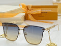 Louis Vuitton flower round sunglasses LV link cat eye sunglasses 992526