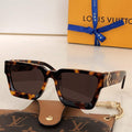 Louis Vuitton flower round sunglasses LV link cat eye sunglasses 992542