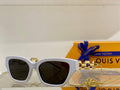 Louis Vuitton flower round sunglasses LV link cat eye sunglasses 992544