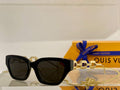 Louis Vuitton flower round sunglasses LV link cat eye sunglasses 992545