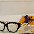 Louis Vuitton flower round sunglasses LV link cat eye sunglasses 992547 - Default Title - View 1