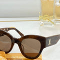 Louis Vuitton flower round sunglasses LV link cat eye sunglasses 992552 - Default Title - View 1