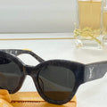 Louis Vuitton flower round sunglasses LV link cat eye sunglasses 992553 - Default Title - View 1