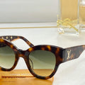 Louis Vuitton flower round sunglasses LV link cat eye sunglasses 992554 - Default Title - View 1