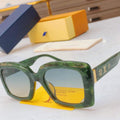 Louis Vuitton flower round sunglasses LV link cat eye sunglasses 992559 - Default Title - View 1