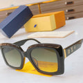 Louis Vuitton flower round sunglasses LV link cat eye sunglasses 992561 - Default Title - View 1