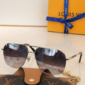 Louis Vuitton flower round sunglasses LV link cat eye sunglasses 992576