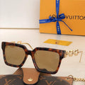 Louis Vuitton flower round sunglasses LV link cat eye sunglasses 992579