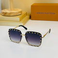 Louis Vuitton flower round sunglasses LV link cat eye sunglasses 992586