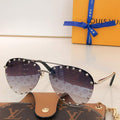 Louis Vuitton flower round sunglasses LV link cat eye sunglasses 992592