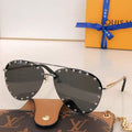 Louis Vuitton flower round sunglasses LV link cat eye sunglasses 992593