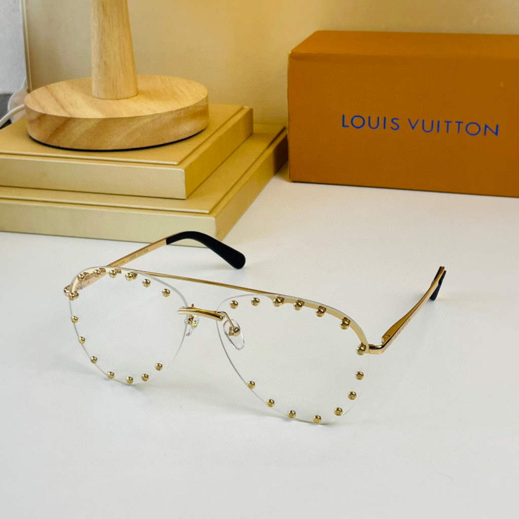 Louis Vuitton flower round sunglasses LV link cat eye sunglasses 992597
