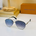 Louis Vuitton flower round sunglasses LV link cat eye sunglasses 992600