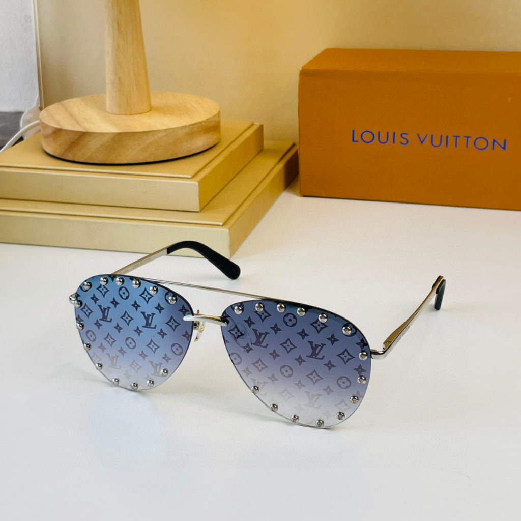 Louis Vuitton flower round sunglasses LV link cat eye sunglasses 992600