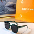 Louis Vuitton flower round sunglasses LV link cat eye sunglasses 992616 - Default Title - View 1