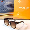 Louis Vuitton flower round sunglasses LV link cat eye sunglasses 992618 - Default Title - View 1