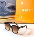 Louis Vuitton flower round sunglasses LV link cat eye sunglasses 992618