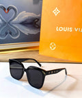 Louis Vuitton flower round sunglasses LV link cat eye sunglasses 992619