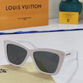 Louis Vuitton flower round sunglasses LV link cat eye sunglasses 992625