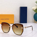 Louis Vuitton flower round sunglasses LV link cat eye sunglasses 992632