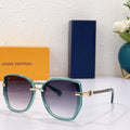 Louis Vuitton flower round sunglasses LV link cat eye sunglasses 992633