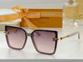 Louis Vuitton flower round sunglasses LV link cat eye sunglasses 992638