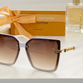 Louis Vuitton flower round sunglasses LV link cat eye sunglasses 992639 - Default Title - View 1