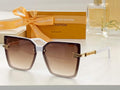 Louis Vuitton flower round sunglasses LV link cat eye sunglasses 992639