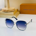 Louis Vuitton flower round sunglasses LV link cat eye sunglasses 992647