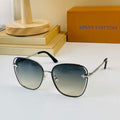 Louis Vuitton flower round sunglasses LV link cat eye sunglasses 992649
