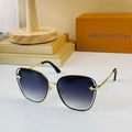 Louis Vuitton flower round sunglasses LV link cat eye sunglasses 992651