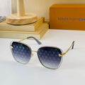Louis Vuitton flower round sunglasses LV link cat eye sunglasses 992652