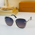 Louis Vuitton flower round sunglasses LV link cat eye sunglasses 992654