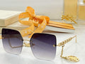Louis Vuitton flower round sunglasses LV link cat eye sunglasses 992657