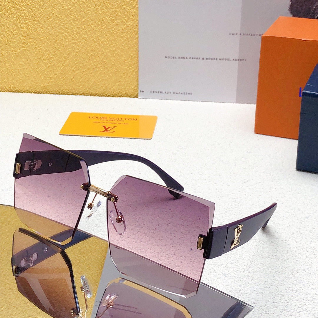 Louis Vuitton grease mask sunglasses Luxury charlotte sunglasses 992442