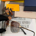 Louis Vuitton grease mask sunglasses Luxury charlotte sunglasses 992481 - Default Title - View 1
