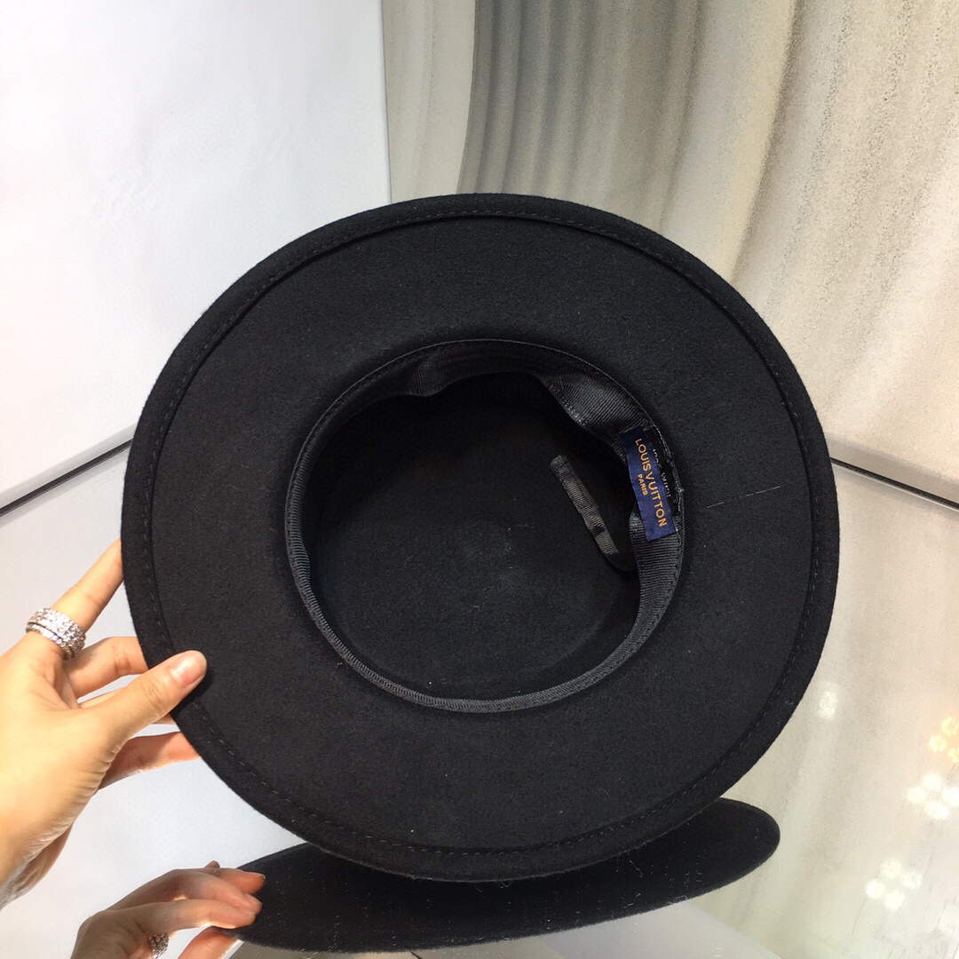 LV L60021 Louis Vuitton Hats Designer LV Cap Sun Hat Black