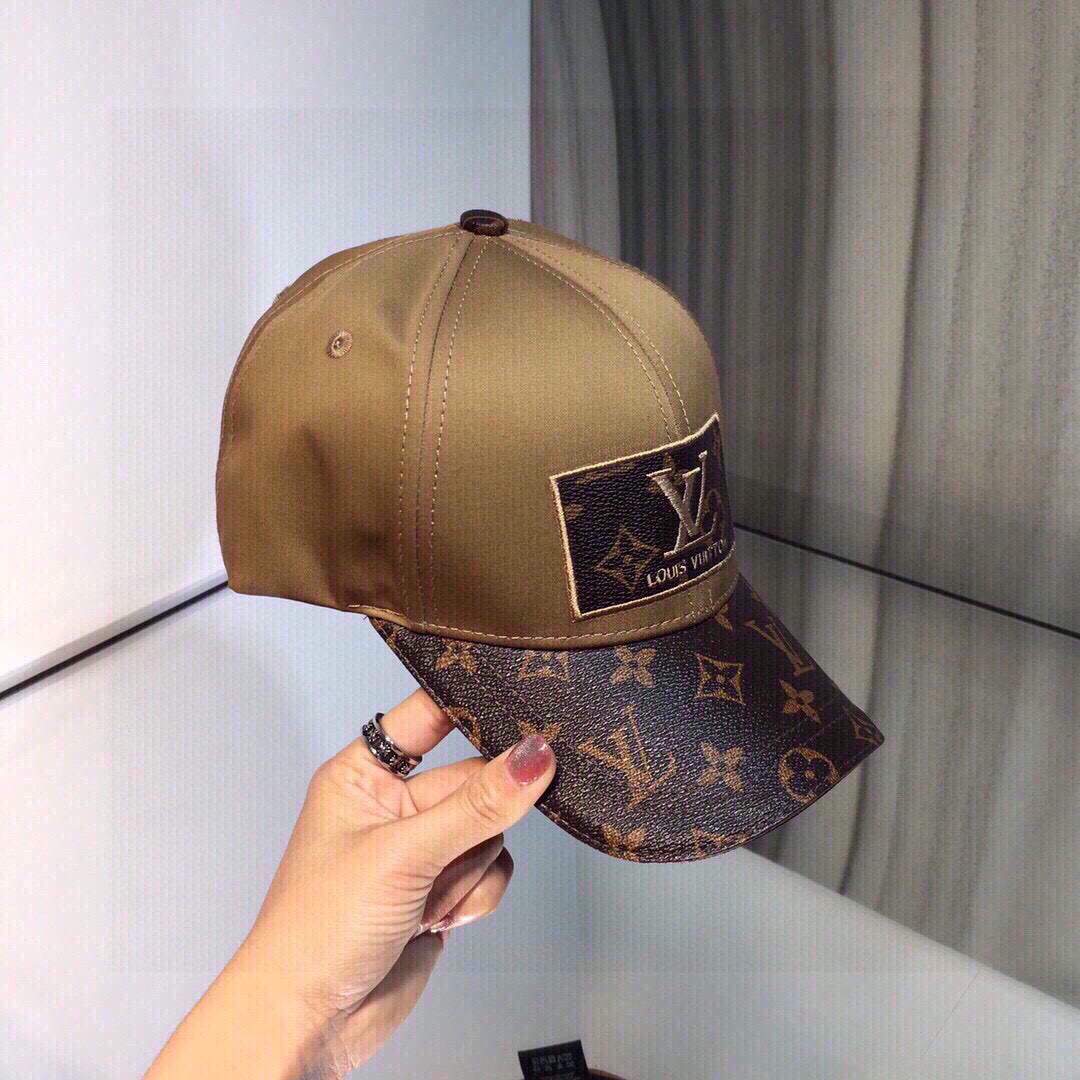 LV L60024 Louis Vuitton Hats Designer LV Cap Sun Hat Brown