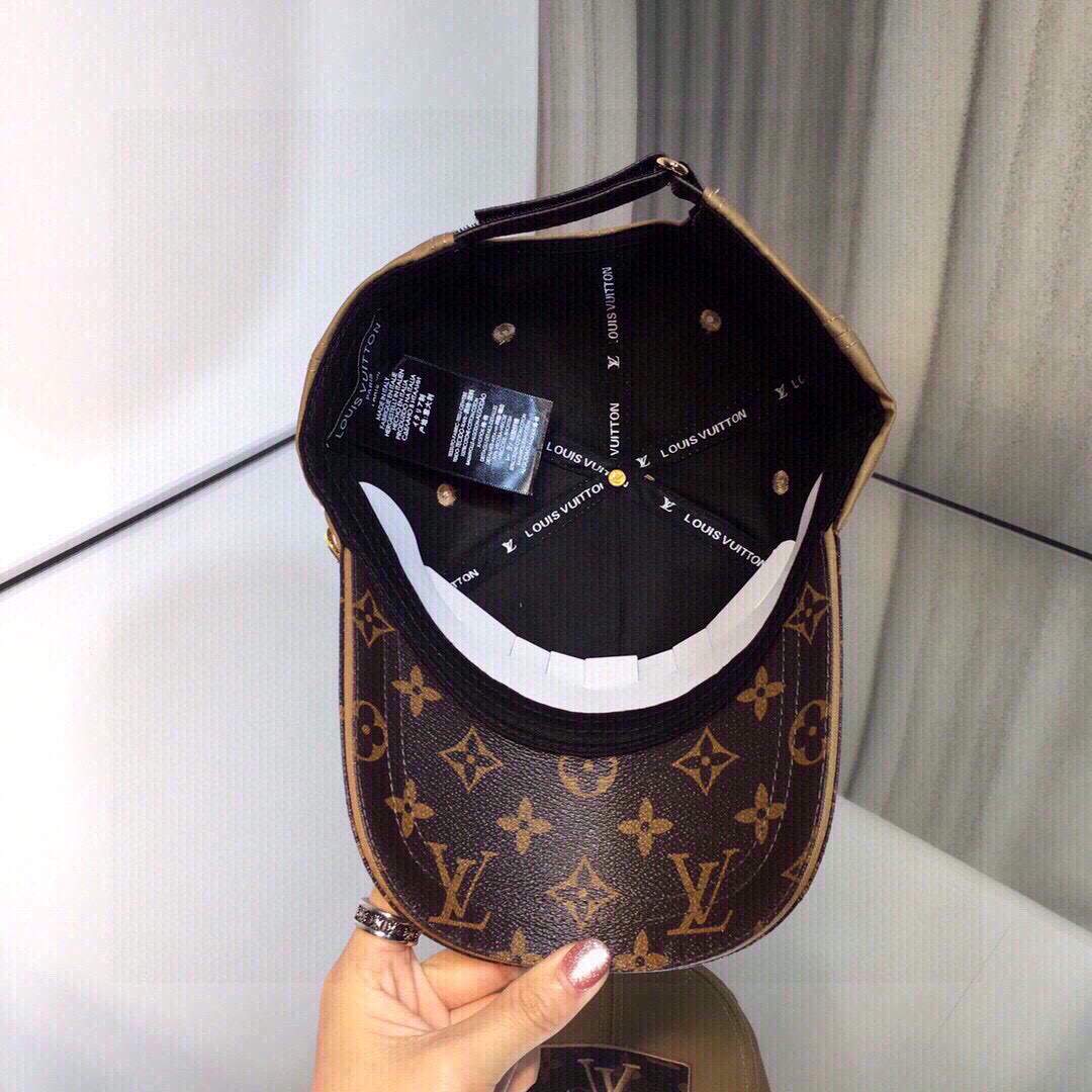 LV L60024 Louis Vuitton Hats Designer LV Cap Sun Hat Brown