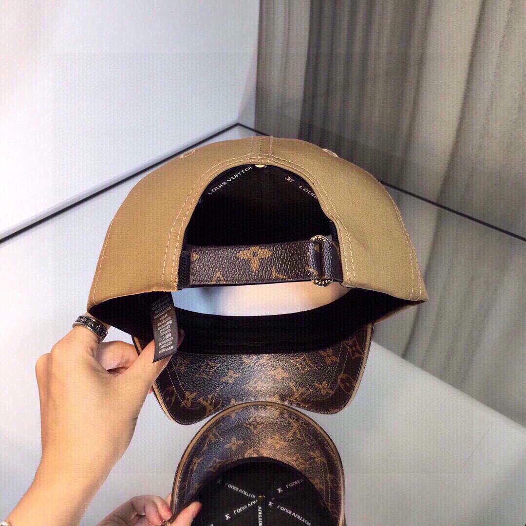 LV L60024 Louis Vuitton Hats Designer LV Cap Sun Hat Brown