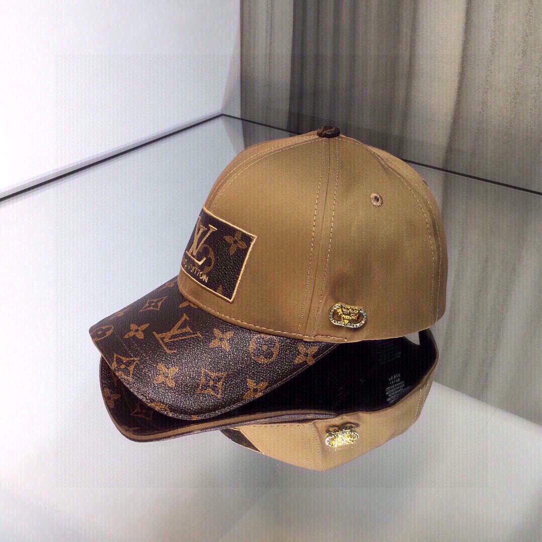 LV L60024 Louis Vuitton Hats Designer LV Cap Sun Hat Brown