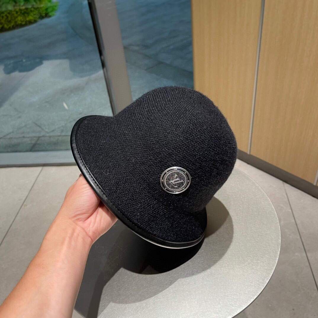 LV L60027 Louis Vuitton Hats Designer LV Cap Sun Hat Black