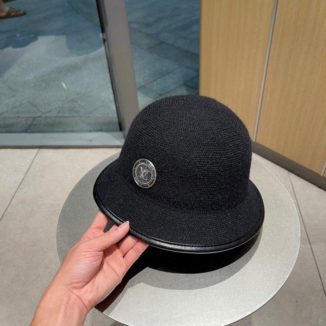 LV L60027 Louis Vuitton Hats Designer LV Cap Sun Hat Black